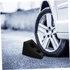 GRIRIW Car Wheel Chock Heavy-duty Tire Support Pad with Textured