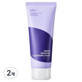 Isntree Onion New Fair Cleansing Foam, 150ml, 2 pieces / 이즈앤트리 어니언 뉴페어 클렌징폼, 150ml, 2개