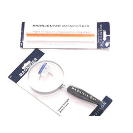 CLEARANCE Lot 2 Pack Magnifiers w Bifocal MAGNIVISION + Magnifier BAR