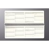 SIGEL C2682 Desk Calendar Landscape Calendar 2026, Large, Dark Blue,