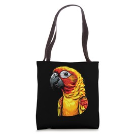 Sun Conure Design Tote Bag