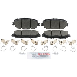 BOSCH BC2375 QuietCast Premium Ceramic Disc Brake Pad Set - Compatible with Select Nissan Rogue; FRONT