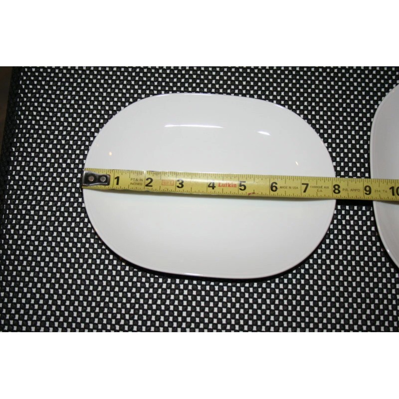 Rene Osorio 2 Steelite Rene Ozorio Aura Oval Porcelain Plates