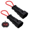 (2PCS) Tractor Seat Safety Switch Bypass Plug Compatible with Kioti/Bobcat