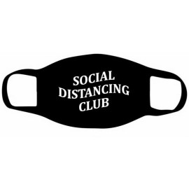 The Perfect Part Black Unisex Face Mask Reusable/Washa