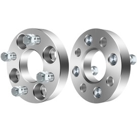 ECCPP 2PCS 1" 4 Lug Wheel Spacers 4x100mm to 4x100mm Fit for 2004-2007 for Aveo Cobalt for prius for xA xB with 12x1.5 Studs