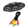 Fosmon RCA Switch, 3-Way RCA Splitter (3 In and 1
