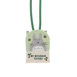 Marushin 1025014200 Mascot Pocket Pouch, Ghibli, My Neighbor Totoro and Outing Pouch, Kindergarten, School Entrance Preparation, Kindergarten, Elementary School, Girls, Boys, Characters