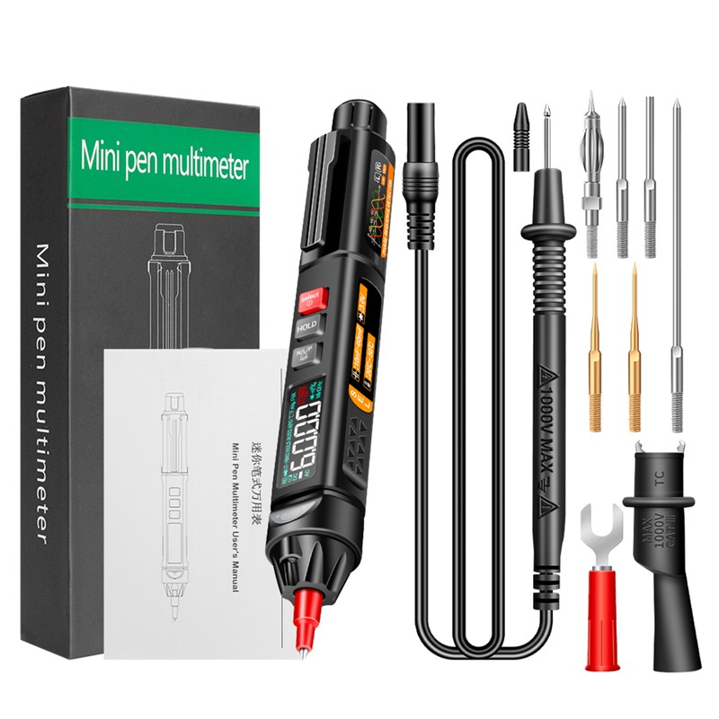 ANENG A3009 Mini Pen Multimeter with Voice Broadcast 6000 Counts