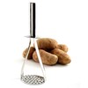 Norpro 1231 Krona S/S Masher with Guard, Silver