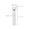 TOPPERFUN Roller Ball Eye Cream Bottle Refillable 15ml White Travel
