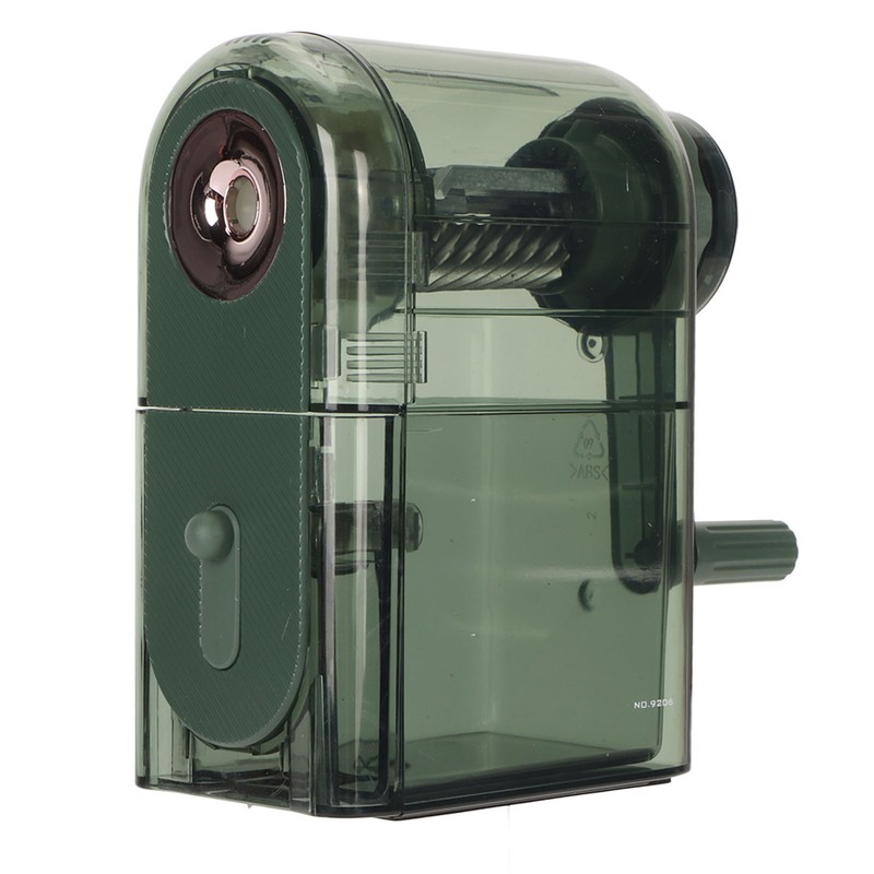 Manual Pencil Sharpener 7 Speeds Adjustable Pencil Tips Portable Handheld