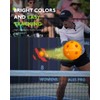 Warping Point Indoor Pickleball Balls, 12 Pack 26 Holes Orange