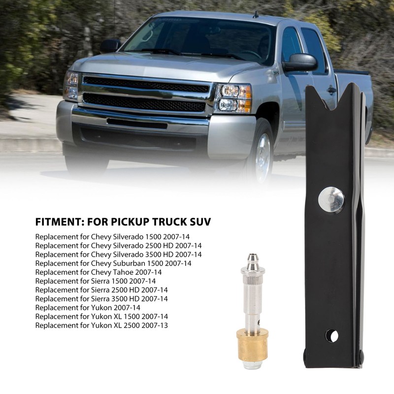 2PCS Door Hinge Pin Roller Kit 38300 Black Replacement for