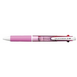 Jetstream 3-color ballpoint pen 0.7 SXE3-400-07 pink body 1 piece Mitsubishi / 제트스트림 3색볼펜 0.7 SXE3-400-07 핑크바디 1자루 미쯔비시