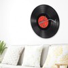 Alipis Vinyl Record Wall Clocks, 30cm Creative Music Vinyl Records
