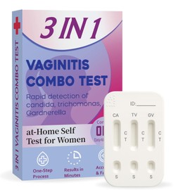 Vaginitis Test Kit, Rapid Screening for Common Vaginal Discomfort Causes – at-Home Self Test for Women – Fast, Easy & Accurate – 1 Test