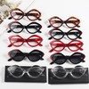LUR Oval Reading Glasses for Women 10 Pack Readers Include