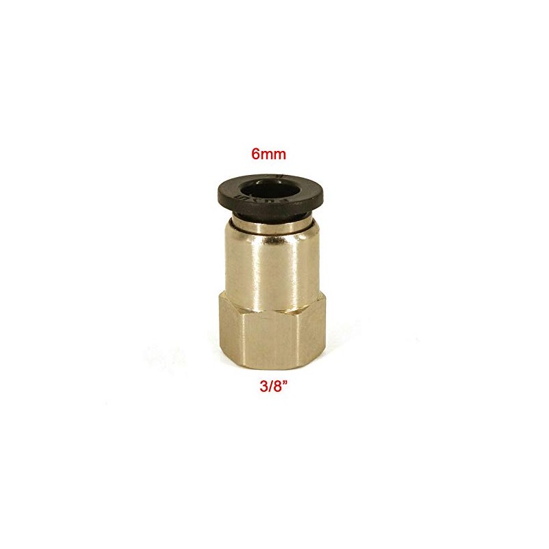 POWERTOOL Air Tube Fitting 6MM to G3/8" Pneumatic Quick Fitting