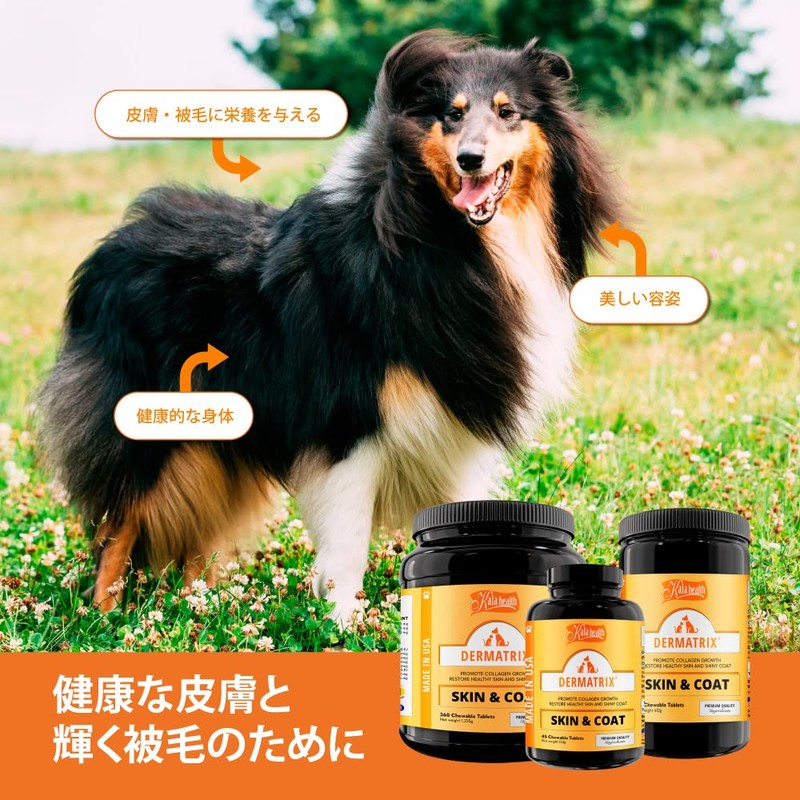 Color Health Dermatrix KH-0500450 Dermatrix Supports Skin and Coat Health