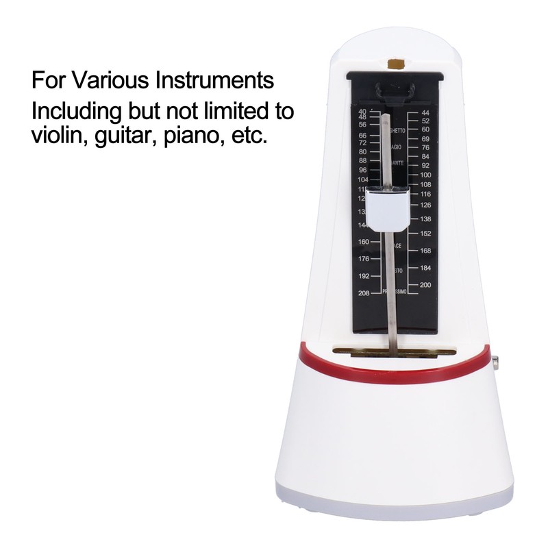 Mechanical Metronome Standard Universal Musician for Piano Guitar Violin Ukulele