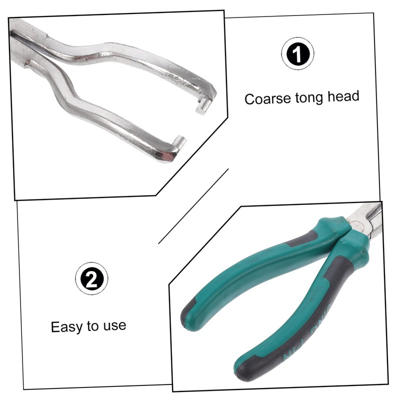 COHEALI 1 PC Fuel Line Removal Plier Practical Steel Clamp