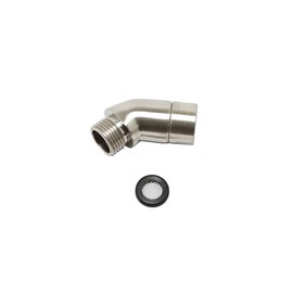 Moen 1417BN Kingsley Roman Tub Hand Shower Elbow, Brushed Nickel