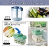 Squirrel R-30 Instant Pickle Container, Round Shape, Clear Blue, 0.1