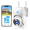 Cámara De Vigilancia De Seguridad Giratoria Al Aire Libre 5g