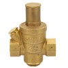 1pc Brass Adjustable Water Pressure Reducing Regulator Valve Thread DN15