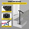Happybuy Single Post Handrail, Black