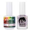 WAVEGEL Soak-Off Gel & Nail Lacquer Matching Duo Set -