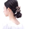 VingTAINE H7253-NY Basic Mini Ribbon Hair Clip Bow Hair Clip