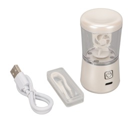 Contact Lens Cleaner USB Charging Automatic Portable Tear Proteins Removal Long Lasting Soft Lens Cleaning Machine White