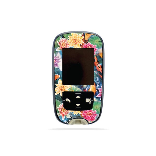 MightySkins Skin Compatible with Accu-Chek Guide - Koi Pond |