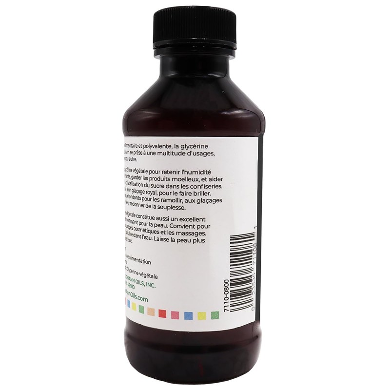 LorAnn Vegetable Glycerine, Natural 4 ounce bottle