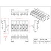 DIN Rail Mount Paddle Rocker Switch Module, 10Amp 250VAC /