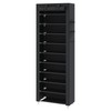 UDEAR 10-Tier Free Standing Shoe Rack Sturdy Shoe Rack Organizer