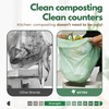 AIRNEX Compostable Trash Bags Small 1.6 Gal - 100 Count