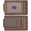 kinzd Money Clip, Front Pocket Wallet, Leather RFID Blocking Strong