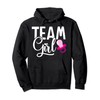 team girl gender reveal gift for mother and daddy Pullover