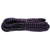 Hiking Boot Laces Heavy Cord 150cm Coloured (Purple/Black Dog Tooth)