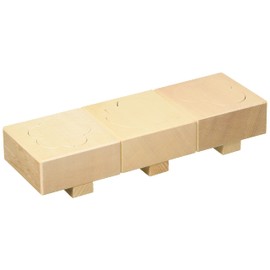 木製 押し寿司器 3個組 松竹梅 祝いの膳に