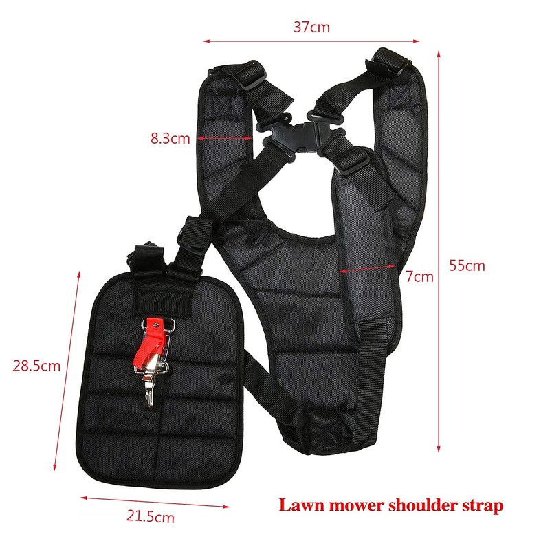 Carry Strap Shoulder Strap for Brush Cutter, Double Shoulder Strap