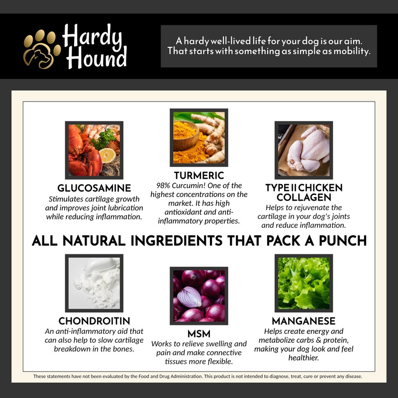 Hardy Hound Complete Joint Health + Advanced probiotics