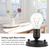 E26/E27 Ceiling/Wall Light Base Holder, Converter Adapter Light Pendant Bulb