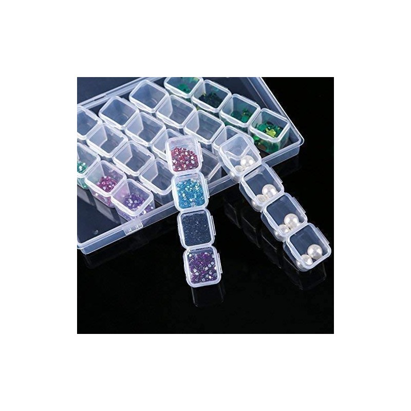 Saibangzi Diamond Painting Storage Box, Plastic Containers, Diamond Embroidery Box,