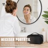 2 Piezas Bolsa de Cosméticos de Viaje, Makeup Bag de