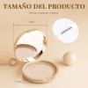 Base Maquillaje Polvo Compacto Fijador Matte 1pcs