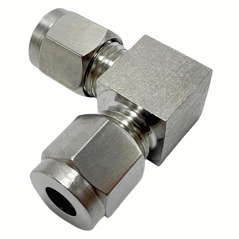 Closmos Stainless Steel 304 Compression 90 Degree Elbow 1/2" OD